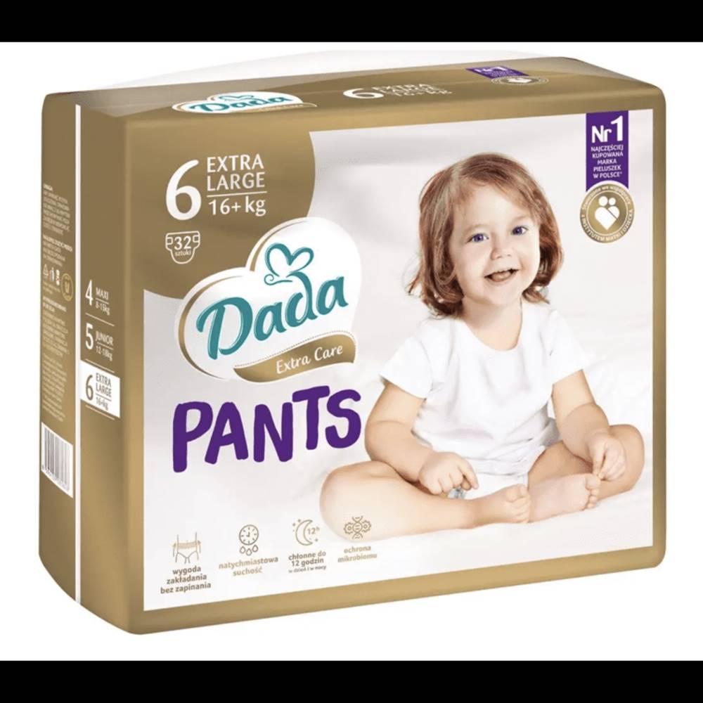 Dada   Pantsy Extra care 6 - 16+ kg 32 ks značky Dada