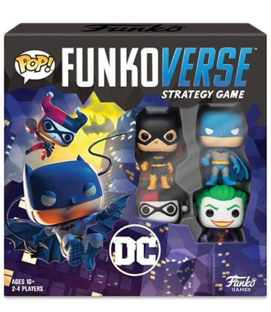  Funkoverse POP: DC Comics Gotham City Rumble - základná sada