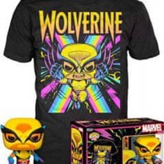 Funko POP Zberateľská Figúrka Marvel: Wolverine Blacklight & T-Shirt size S