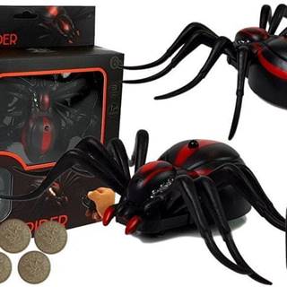 Lean-toys Čierny pavúk na diaľkové ovládanie R/C