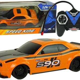Lean-toys Diaľkovo ovládané športové auto 1:24 Racing Orange 27 R/C Pilot