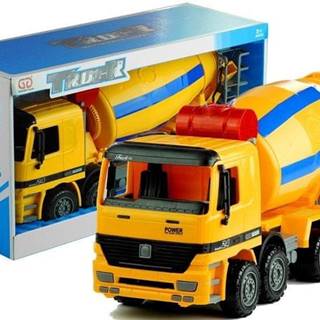 Lean-toys Veľký miešač betónu pohyblivé časti žltý Truck