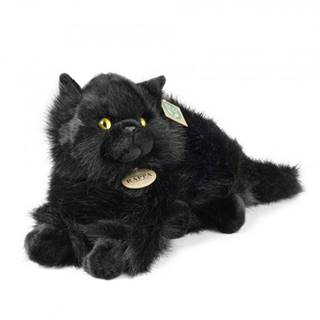 Rappa  Plyšová kočka černá ležící 30 cm značky Rappa