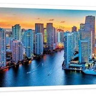 Trefl Puzzle Miami po súmraku / 1000 dielikov Panoramatické