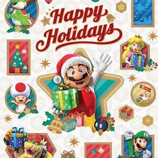 USAopoly  Puzzle Super Mario: Happy Holidays 1000 dielikov značky USAopoly