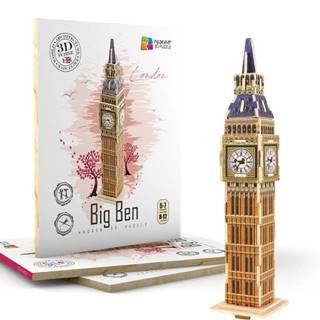 NiXiM Drevené 3D puzzle - Big Ben