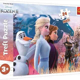 Trefl  Puzzle Ľadové kráľovstvo 2: Magická cesta MAXI 24 dielikov značky Trefl