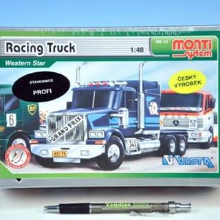 VISTA  Stavebnica Monti 43 Racing Truck Western star 1:48 v krabici 22x15x6cm Cena za 1ks značky VISTA