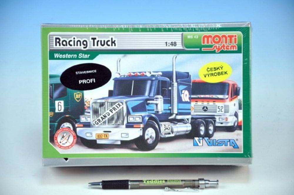 VISTA  Stavebnica Monti 43 Racing Truck Western star 1:48 v krabici 22x15x6cm Cena za 1ks značky VISTA