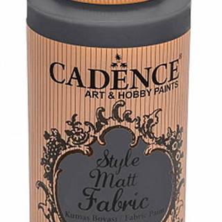 Cadence Classic Textile Paint Style Matt Fabric 50 ml - čierna