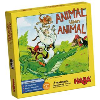 HABA  Spoločenská hra pre deti na rozvoj motoriky Zviera na zviera značky HABA
