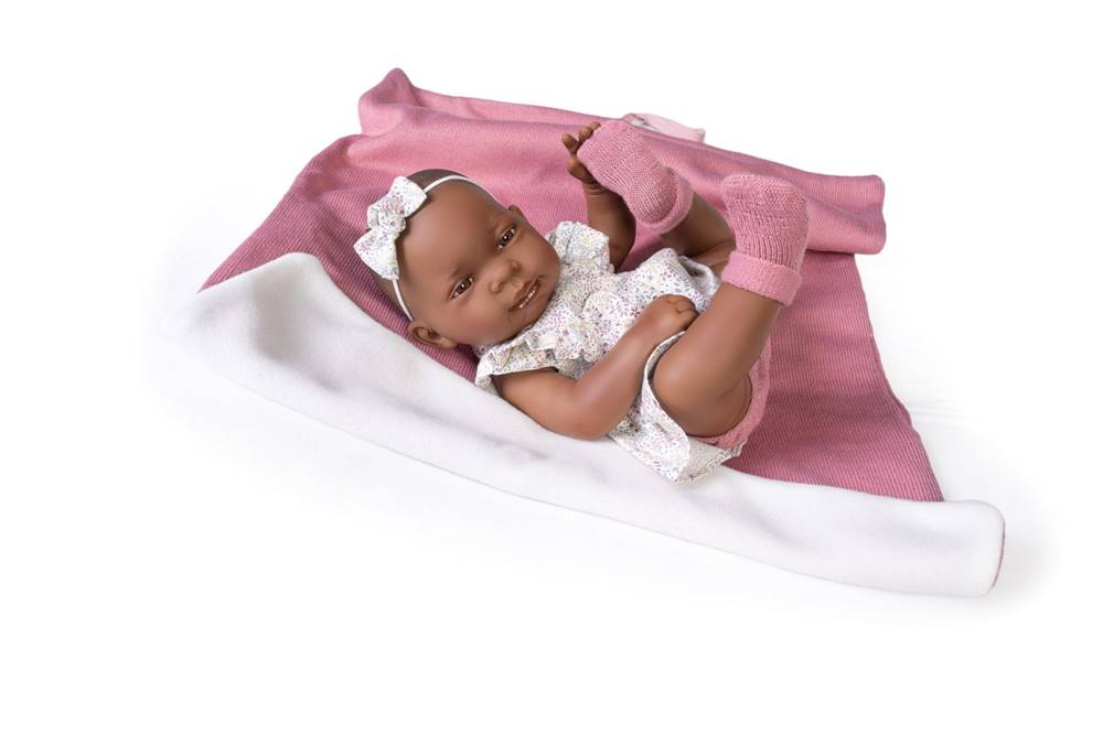 Llorens  Mulata - realistická bábika s celovinylovým telom - 42 cm značky Llorens