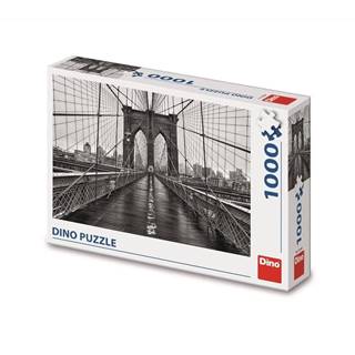 DINO  čierna a biela puzzle New York 1000 značky DINO