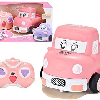 Lean-toys Gumové auto R/C Pink Pilot 2.4 G