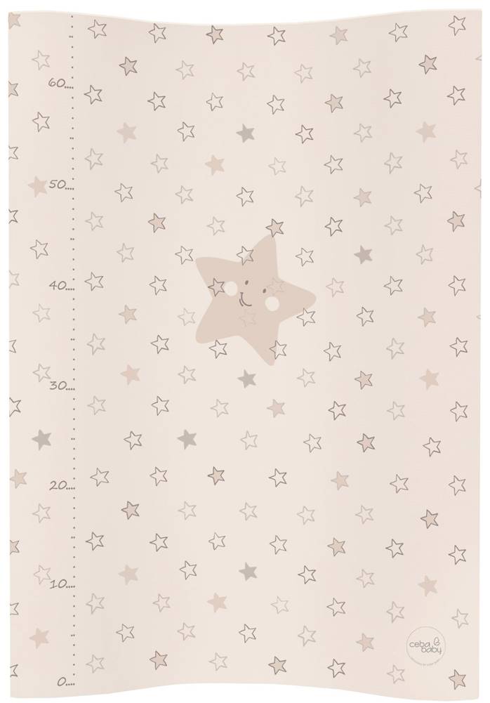 Ceba Baby  Podložka prebaľovacia 2-hranná mäkká COSY (50x70) Hviezdy značky Ceba Baby