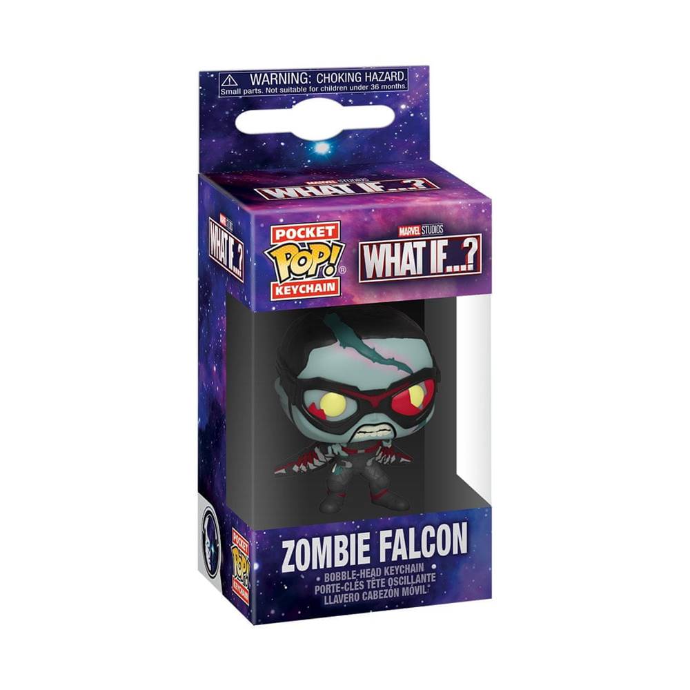 Funko  POP Keychain: Marvel What If S2- Zombie Falcon značky Funko