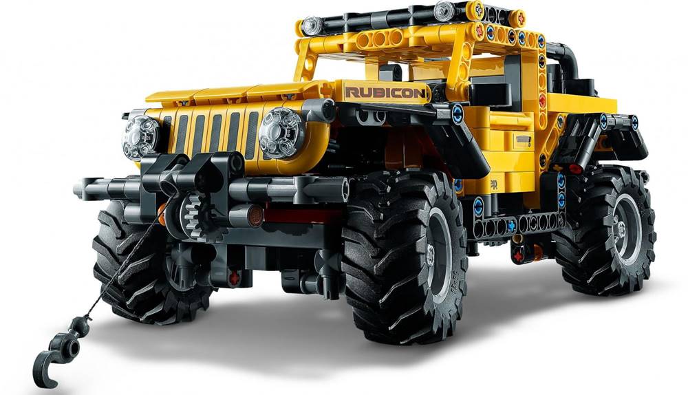 LEGO  Technic 42122 Jeep® Wrangler - rozbalené značky LEGO