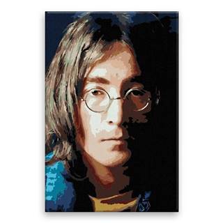 Malujsi Maľovanie podľa čísel - John Lennon 02 - 80x120 cm,  bez dreveného rámu
