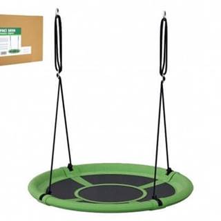 Teddies Hojdací kruh zelený 100 cm látková výplň v krabici 73x37x7cm