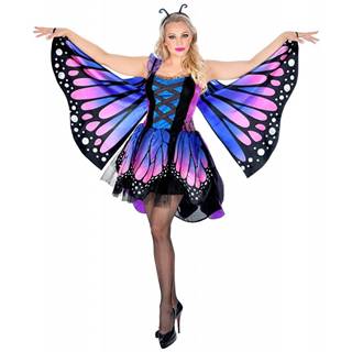 Widmann Dámsky karnevalový kostým Motýľ modrý
