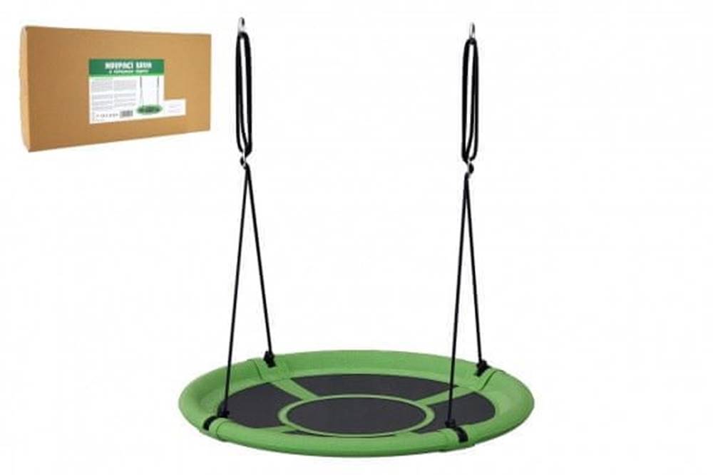 Teddies  Hojdací kruh zelený 100 cm látková výplň v krabici 73x37x7cm značky Teddies