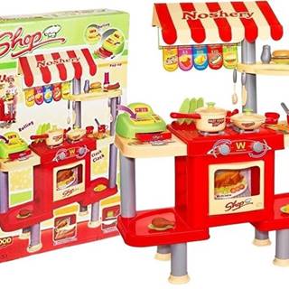 Pelegrino Veľká kuchyňa 92 cm x 69 cm Fast Food + príslušenstvo RED
