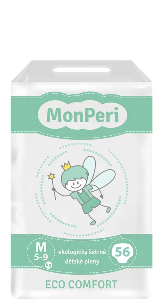 MonPeri  jednorazové plienky ECO comfort M (5-9 kg) 56ks značky MonPeri
