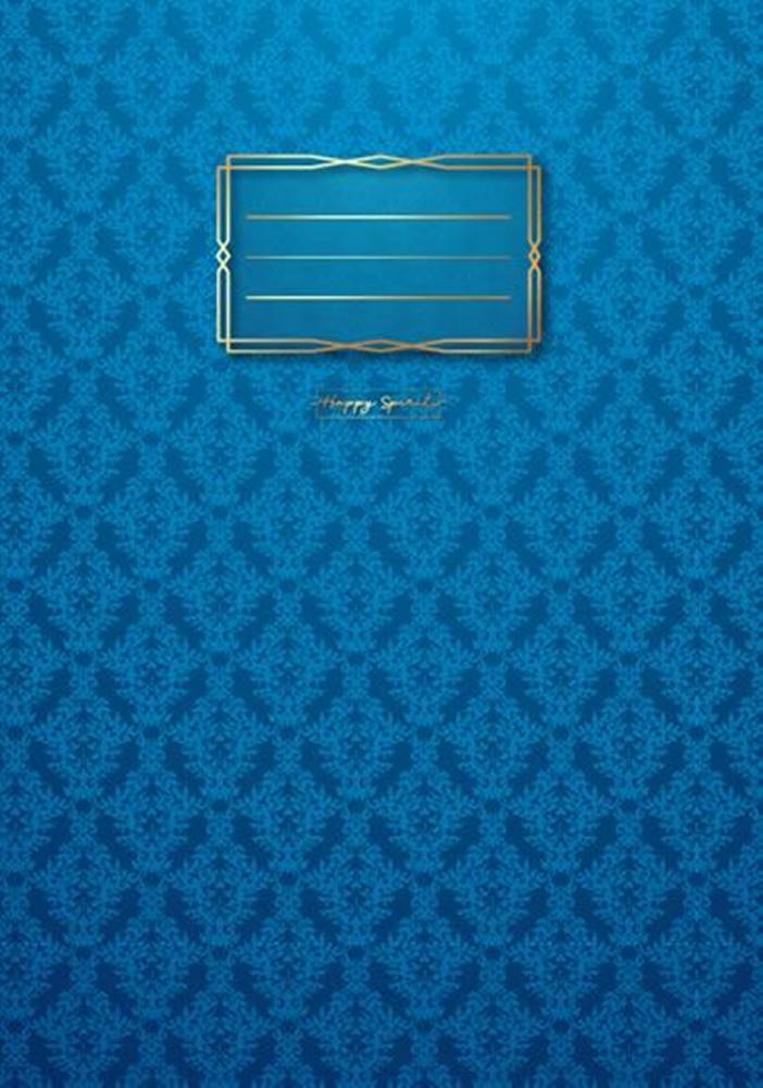  Zápisník Premium modrá tapeta A4 - Zápisníky