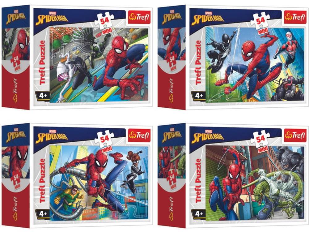 Trefl  Puzzle mini Disney Marvel Spiderman 54 dielikov značky Trefl