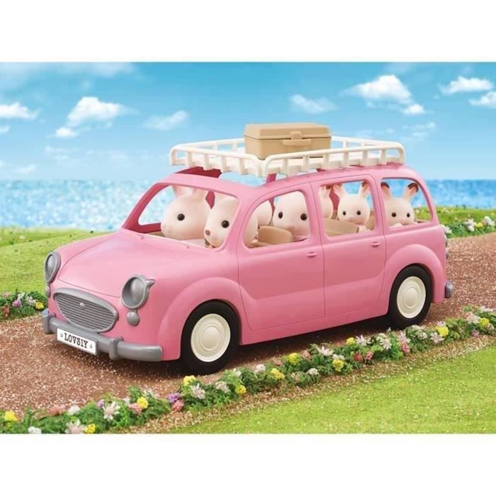 VERVELEY  Ružový minivan a pikniková súprava značky VERVELEY