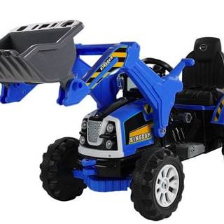 Mamido  Elektrický traktor pre deti s radlicou modrý značky Mamido