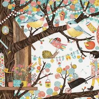 Djeco Puzzlový obraz Domček na strome - 200 dielikov