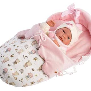 Llorens 73884 NEW BORN HOLČIČKA realistická panenka miminko s celovinylovým tělem 40 cm