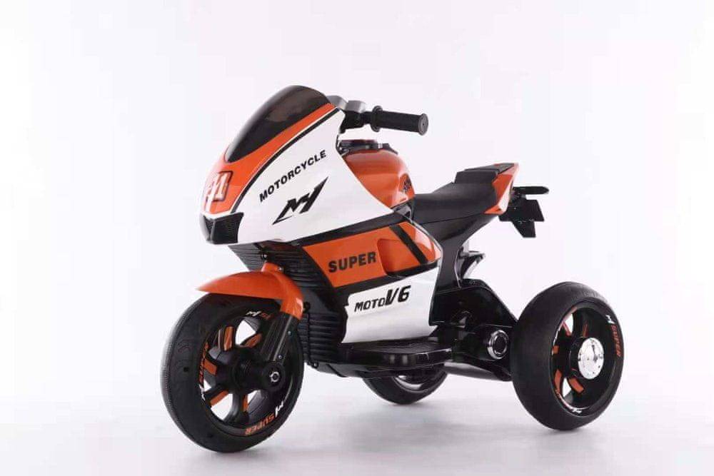 Lean-toys  Motocykel HT-5188 oranžový značky Lean-toys