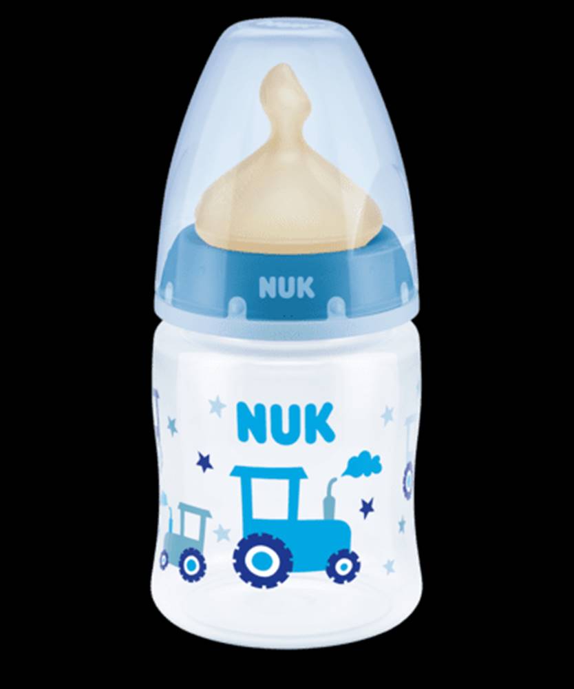Nuk  FC + fľaša s kontrolou teploty Control 150 ml,  ružová značky Nuk