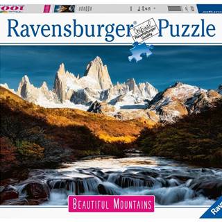 Ravensburger Puzzle Dych vyrážajúce hory: Mount Fitz Roy,  Patagónia 1000 dielikov