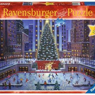 Ravensburger  Puzzle Rockefellerovo centrum cez Vianoce 1000 dielikov značky Ravensburger