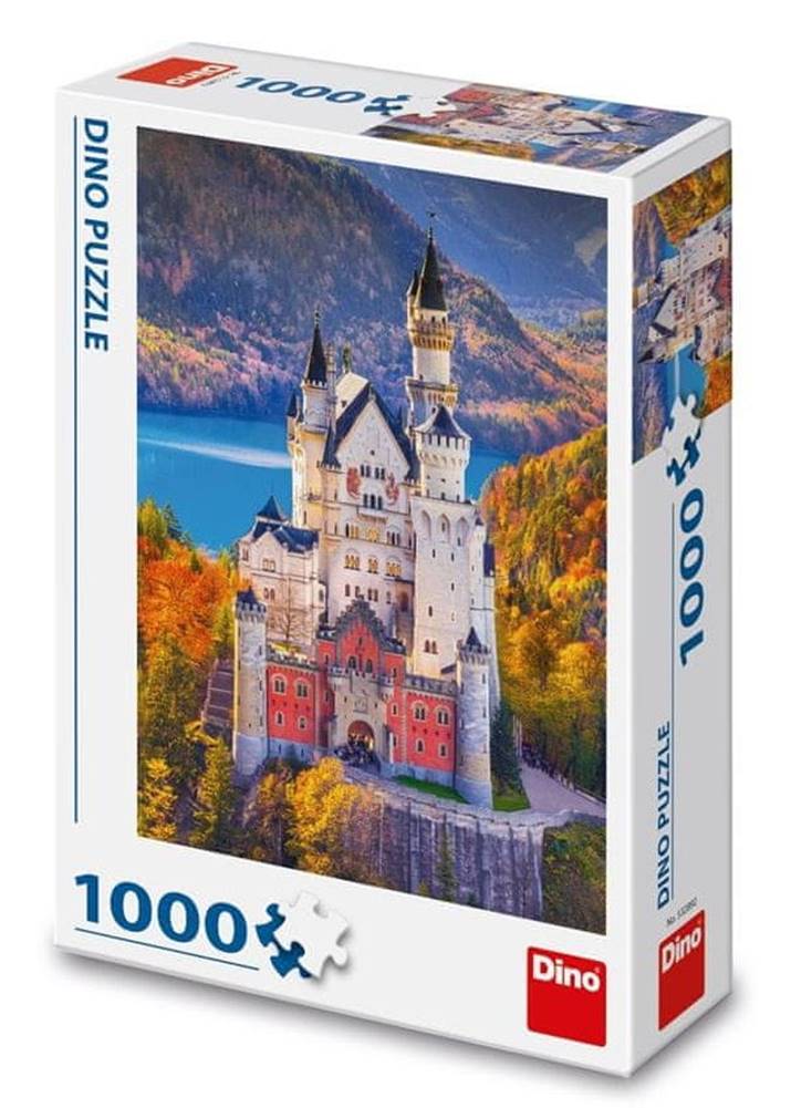 DINO  Zámok Neuswanstein 1000 dielikov puzzle značky DINO