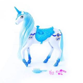 Rappa Rappa Česací modro-biely kôň so zvukom a svetlom