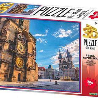 3D Puzzle Praha - Staroměstské náměstí / 300 dílků