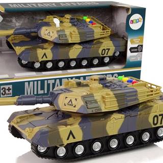 Lean-toys  Vojenský tank 1:16 Moro Brown Sound of Arrows značky Lean-toys