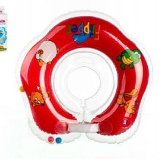 shumee Plavací nákrčník Flipper/Kruh červený v krabici 17x20cm 0+