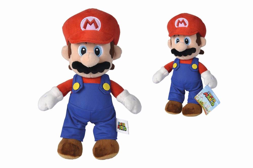 SIMBA  Plyšová figúrka Super Mario,  Mario 30 cm značky SIMBA