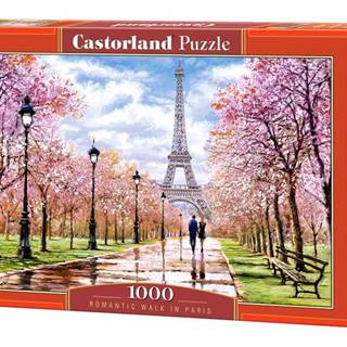 JOKOMISIADA Puzzle 1000 ks. Romantická prechádzka v Paríži