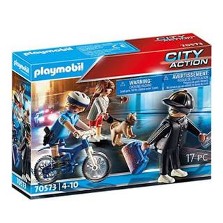 Playmobil Policajný bicykel ,  Polícia,  17 dielikov