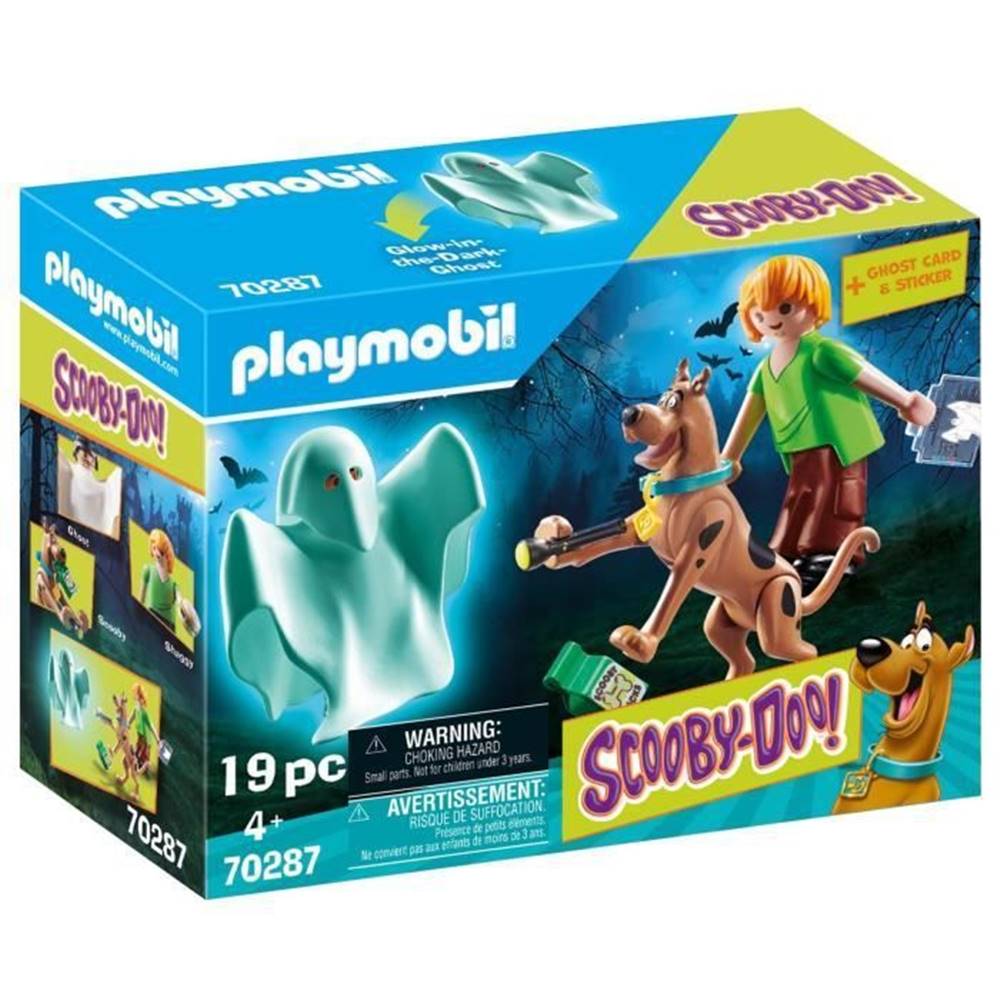 Playmobil   70287,  SCOOBY-DOO! Scooby a Sammy s duchom,  novinka na rok 2020 značky Playmobil
