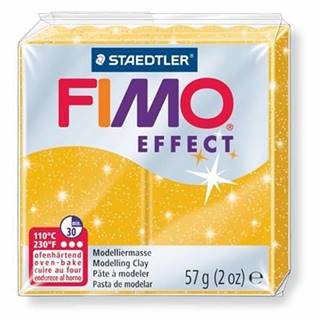 FIMO Modelovacia hmota effect 8020 zlatá s trblietkami,  8020-112