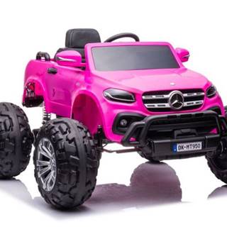 Lean-toys  Mercedes DK-MT950 Barbie ružové auto na batérie značky Lean-toys