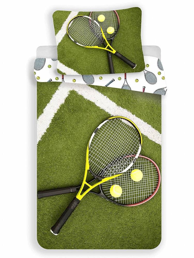 Jerry Fabrics  Obliečky fototlač Tenis 140x200,  70x90 cm značky Jerry Fabrics