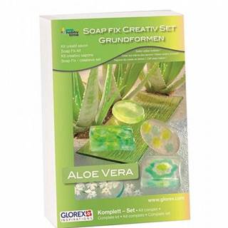 Glorex Kreativní sada na výrobu mýdel - s aloe vera